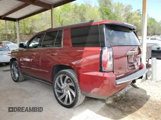 2016 GMC Yukon Denali with VIN 1GKS1CKJ9GR246441, listed as a Copart auction lot 51876925 with 158,323 mi miles and Salvage Title. Bid and sale history available at DreamBid. Image 2.
