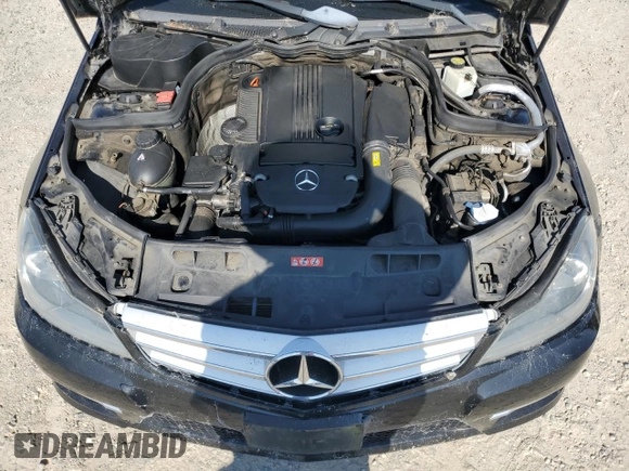 2012 Mercedes-Benz C 250 Sport with VIN WDDGF4HB1CR215421, listed as a Copart auction lot 59267555 with 114,029 mi miles and Clean title. Bid and sale history available at DreamBid. Image 11.
