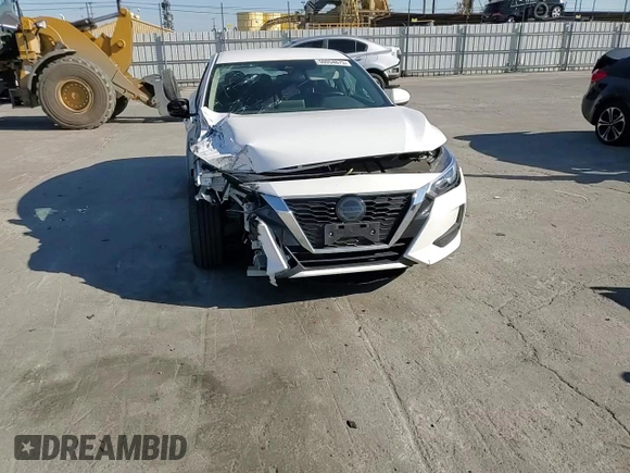2021 Nissan Sentra SV with VIN 3N1AB8CV2MY328121, listed as a Copart auction lot 50054875 with 45,212 mi miles and Salvage Title. Bid and sale history available at carsss.com. Image 11.