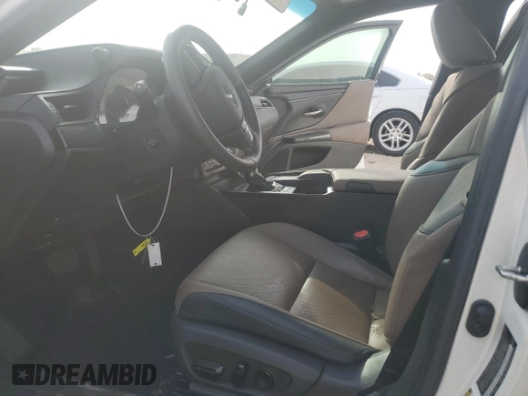 2022 Lexus ES 250 with VIN 58AD11D13NU009190, listed as a Copart auction lot 78155354 with 13,565 mi miles and Salvage title. Bid and sale history available at DreamBid. Image 7.