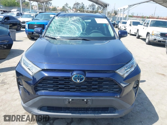 2021 Toyota RAV4 Hybrid LE with VIN 4T3B6RFV4MU025144, listed as a IAAI auction lot 42398033 with 65,994 mi miles and . Bid and sale history available at DreamBid. Image 12.