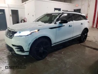 2018 Land Rover Range Rover Velar R-Dynamic HSE with VIN SALYM2RV3JA705087, listed as a Copart auction lot 89184035 with 120,574 mi miles and Salvage Title. Bid and sale history available at carsss.com. Image 1.