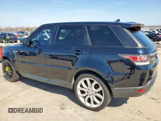 2016 Land Rover Range Rover Sport V6 HSE with VIN SALWR2VFXGA648869, listed as a Copart auction lot 46712055 with 74,714 mi miles and Clean Title. Bid and sale history available at carsss.com. Image 2.