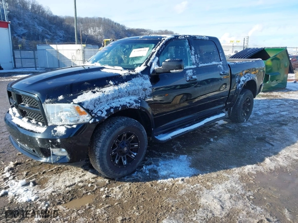 2010 Dodge Ram 1500 SLT with VIN 1D7RV1CT9AS172320, listed as a IAAI auction lot 41600110 with 169,298 mi miles. Bid and sale history available at carsss.com. Image 2.