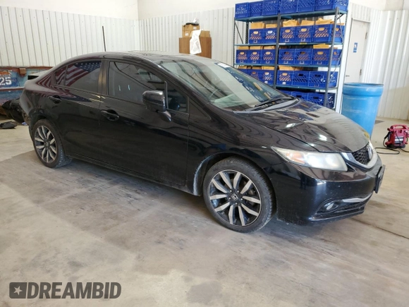 2015 Honda Civic EX-L z VIN 2HGFB2F97FH539744, wystawiony jako Copart lot #56350465 z przebiegiem 167 309 mil mil oraz Szkoda całkowita • Salvage title. Historia ofert i sprzedaży dostępna na DreamBid. Obrazek 4.