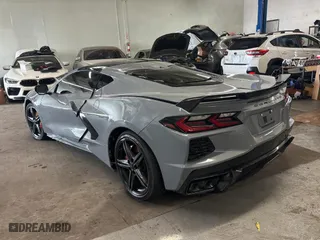 2024 Chevrolet Corvette 2LT with VIN 1G1YB2D42R5125919, listed as a Copart auction lot 54589585 with 3,311 mi miles and Salvage Title. Bid and sale history available at carsss.com. Image 3.