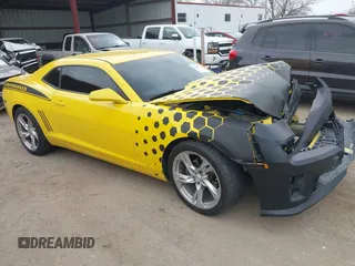 2013 Chevrolet Camaro LT with VIN 2G1FF1E3XD9175409, listed as a IAAI auction lot 42067348 with 132,219 mi miles and . Bid and sale history available at DreamBid. Image 1.
