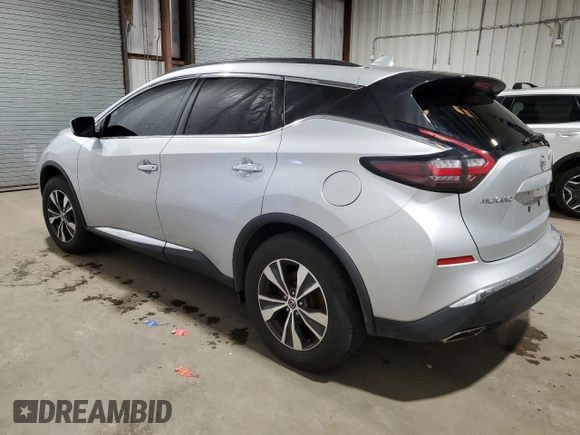 2020 Nissan Murano SV with VIN 5N1AZ2BS2LN131941, listed as a Copart auction lot 46855315 with 104,698 mi miles and Clean Title. Bid and sale history available at DreamBid. Image 2.