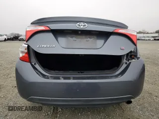 2016 Toyota Corolla L with VIN 2T1BURHE7GC505924, listed as a Copart auction lot 85343904 with Not provided miles and Non repairable. Bid and sale history available at DreamBid. Image 6.