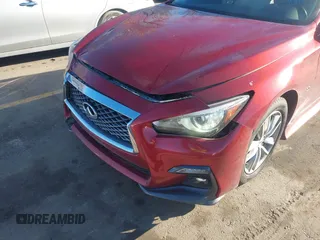 2014 Infiniti Q50 Premium with VIN JN1BV7AR1EM703805, listed as a IAAI auction lot 41657639 with 68,882 mi miles. Bid and sale history available at carsss.com. Image 6.