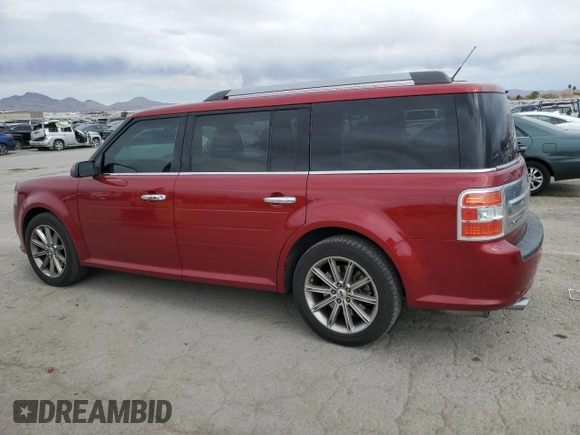 2013 Ford Flex Limited with VIN 2FMHK6D8XDBD32477, listed as a Copart auction lot 48798155 with 101,490 mi miles and Salvage Title. Bid and sale history available at carsss.com. Image 2.
