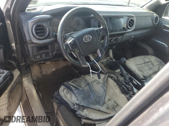 2016 Toyota Tacoma SR with VIN 5TFCZ5AN2GX025395, listed as a Copart auction lot 46491055 with Not Provided miles and Salvage Title. Bid and sale history available at DreamBid. Image 8.
