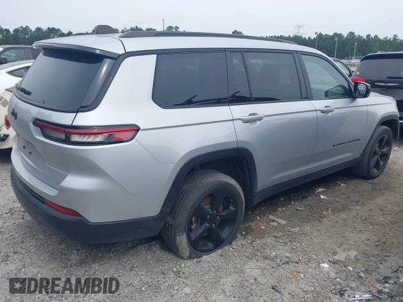 2022 Jeep Grand Cherokee Altitude with VIN 1C4RJJAG2N8581581, listed as a IAAI auction lot 42258980 with 43,725 mi miles and . Bid and sale history available at DreamBid. Image 4.