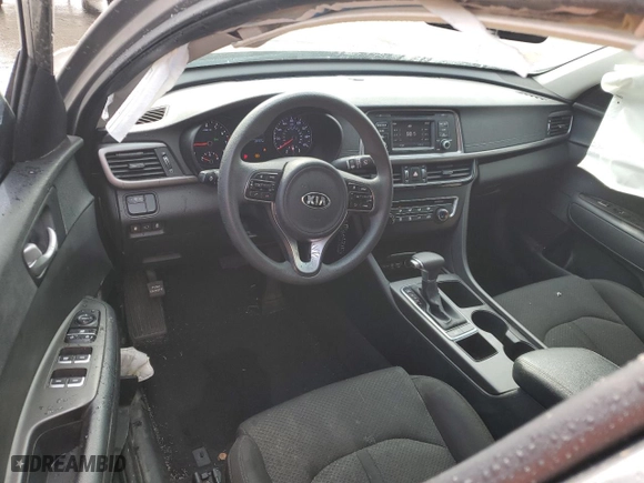 2017 Kia Optima LX with VIN 5XXGT4L37HG124974, listed as a Copart auction lot 48479025 with 129,767 mi miles and Salvage Title. Bid and sale history available at carsss.com. Image 8.