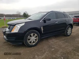 2011 Cadillac SRX Luxury Collection with VIN 3GYFNAEY5BS646043, listed as a Copart auction lot 53100455 with 163,027 mi miles and Salvage Title. Bid and sale history available at carsss.com. Image 1.