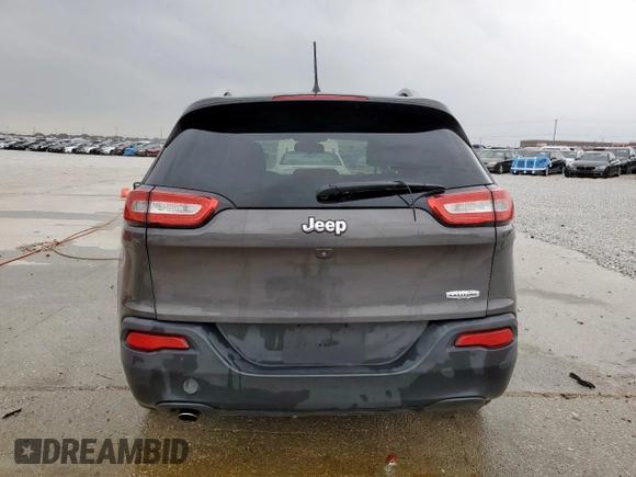 2018 Jeep Cherokee Latitude Plus with VIN 1C4PJLLB6JD518540, listed as a Copart auction lot 57513175 with 94,995 mi miles and Salvage title. Bid and sale history available at DreamBid. Image 6.