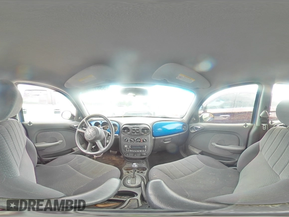 2005 Chrysler PT Cruiser with VIN 3C4FY48B95T613311, listed as a Copart auction lot 55819445 with 93,666 mi miles and Salvage title. Bid and sale history available at DreamBid. Image 14.