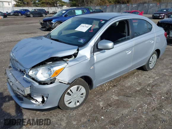 2017 Mitsubishi Mirage ES with VIN ML32F3FJ4HHF12680, listed as a IAAI auction lot 41467148 with 49,089 mi miles and . Bid and sale history available at DreamBid. Image 17.