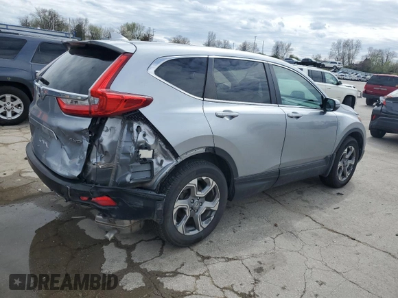 2019 Honda CR-V EX-L with VIN 5J6RW2H89KL034686, listed as a Copart auction lot 50867115 with 100,830 mi miles and Salvage Title. Bid and sale history available at carsss.com. Image 3.