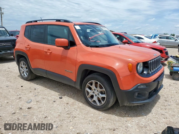 2017 Jeep Renegade Latitude с VIN ZACCJABB6HPG39410, выставлен на аукционе Copart как лот 60734725 с пробегом 147 634 миль миль и Чистый • Clean title. История ставок и продаж доступна на DreamBid. Изображение 4.