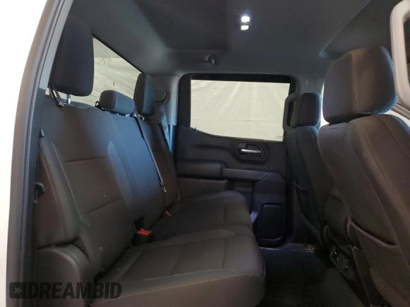 2024 Chevrolet Silverado 1500 Custom with VIN 3GCPABEKXRG318461, listed as a Copart auction lot 46946065 with 13,521 mi miles and Clean Title. Bid and sale history available at DreamBid. Image 10.