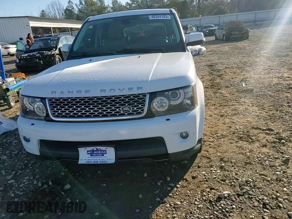 2013 Land Rover Range Rover Sport HSE with VIN SALSF2D45DA793109, listed as a Copart auction lot 46344105 with 136,136 mi miles and Salvage Title. Bid and sale history available at DreamBid. Image 12.