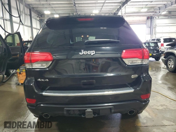 2017 Jeep Grand Cherokee Overland z VIN 1C4RJFCG0HC952054, wystawiony jako Copart lot #53045025 z przebiegiem 195 061 mil mil oraz Szkoda całkowita • Salvage title. Historia ofert i sprzedaży dostępna na DreamBid. Obrazek 6.