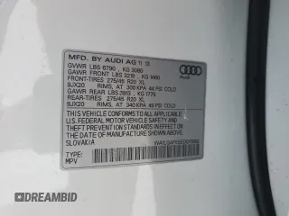 2014 Audi Q7 3.0T Premium Plus with VIN WA1LGAFE5ED010082, listed as a Copart auction lot 45519515 with 129,781 mi miles and Salvage Title. Bid and sale history available at carsss.com. Image 14.