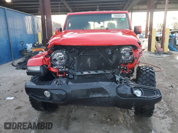 2022 Jeep Gladiator Sport S z VIN 1C6HJTAG8NL149010, wystawiony jako Copart lot #76550524 z przebiegiem 15 181 mil mil oraz Szkoda całkowita • Salvage title. Historia ofert i sprzedaży dostępna na DreamBid. Obrazek 5.