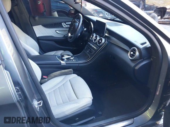 2017 Mercedes-Benz C 43 AMG with VIN 55SWF6EB6HU215805, listed as a IAAI auction lot 41536484 with 74,397 mi miles and . Bid and sale history available at DreamBid. Image 5.