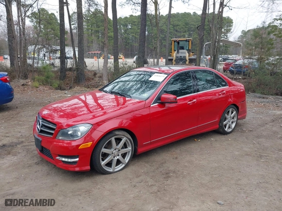 2014 Mercedes-Benz C-Class C 300 Sport with VIN WDDGF8AB3EA967298, listed as a IAAI auction lot 41810279 with 69,664 mi miles. Bid and sale history available at carsss.com. Image 17.