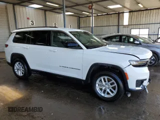 2023 Jeep Grand Cherokee Laredo z VIN 1C4RJKAG2P8776623, wystawiony jako Copart lot #53134765 z przebiegiem 50 413 mil mil oraz Czysty tytuł • Clean title. Historia ofert i sprzedaży dostępna na DreamBid. Obrazek 4.