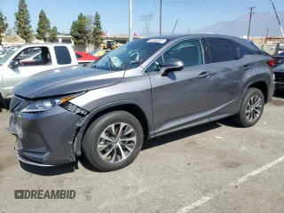 2022 Lexus RX 350 with VIN 2T2AZMDA5NC320167, listed as a Copart auction lot 66350895 with 34,340 mi miles and Salvage title. Bid and sale history available at DreamBid. Image 1.