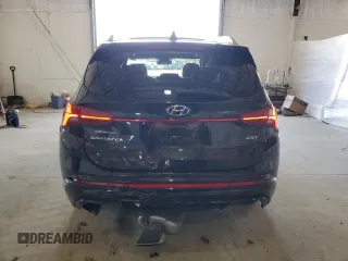 2022 Hyundai Santa Fe Calligraphy with VIN 5NMS54AL0NH457134, listed as a Copart auction lot 50170325 with 25,818 mi miles and Salvage title. Bid and sale history available at DreamBid. Image 6.