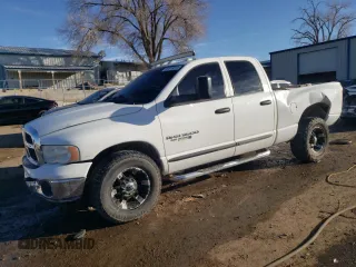 2005 Dodge Ram 3500 SLT with VIN 3D7LR38C95G754655, listed as a Copart auction lot 85513214 with 317,436 mi miles and Salvage Title. Bid and sale history available at carsss.com. Image 1.
