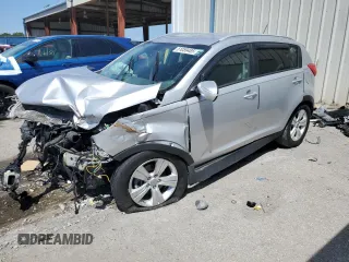 2012 Kia Sportage LX with VIN KNDPB3A22C7272801, listed as a Copart auction lot 51059485 with 62,377 mi miles and Salvage title. Bid and sale history available at DreamBid. Image 1.
