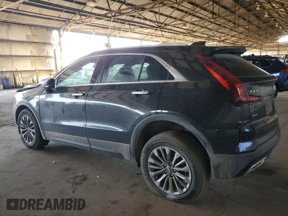 2024 Cadillac XT4 AWD Premium Luxury with VIN 1GYFZDR47RF153590, listed as a Copart auction lot 42846045 with 2,261 mi miles and Salvage title. Bid and sale history available at DreamBid. Image 2.