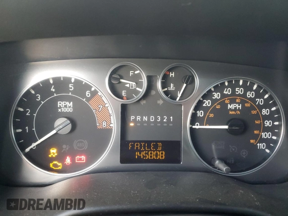 2006 Hummer H3 with VIN 5GTDN136X68128886, listed as a Copart auction lot 42032335 with 145,808 mi miles and Salvage Title. Bid and sale history available at DreamBid. Image 9.