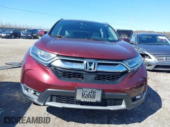 2018 Honda CR-V Touring with VIN 7FARW2H92JE097407, listed as a IAAI auction lot 41850708 with 117,201 mi miles. Bid and sale history available at carsss.com. Image 12.