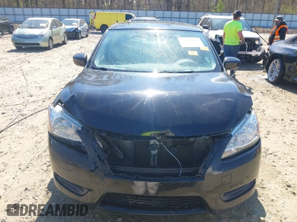 2015 Nissan Sentra S with VIN 3N1AB7AP7FY320503, listed as a IAAI auction lot 41899135 with 199,262 mi miles and . Bid and sale history available at DreamBid. Image 6.