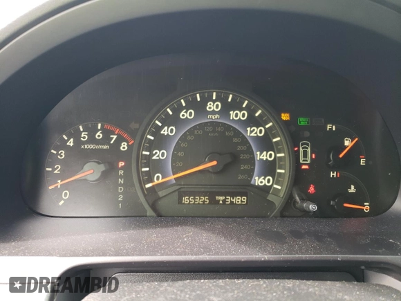 2006 Honda Odyssey EX with VIN 5FNRL38436B089189, listed as a Copart auction lot 57311505 with 165,325 mi miles and Salvage title. Bid and sale history available at DreamBid. Image 9.