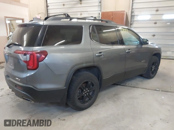 2021 GMC Acadia AT4 with VIN 1GKKNLLS2MZ208492, listed as a IAAI auction lot 42027057 with 87,745 mi miles. Bid and sale history available at carsss.com. Image 4.