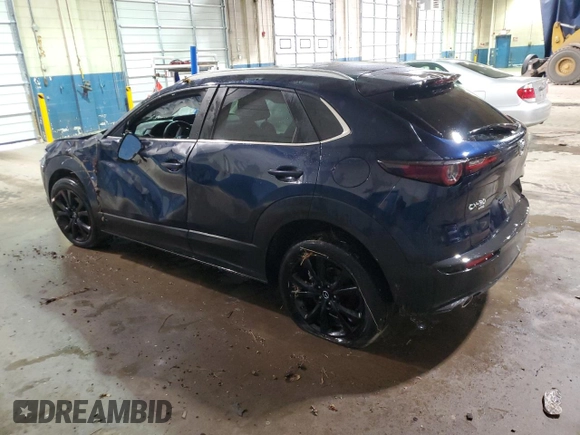 2024 Mazda CX-30 2.5 S Select Sport with VIN 3MVDMBBM3RM718961, listed as a Copart auction lot 87176484 with 2,801 mi miles and Salvage Title. Bid and sale history available at carsss.com. Image 2.