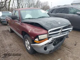 2000 Dodge Dakota Sport with VIN 1B7GL22N9YS577541, listed as a IAAI auction lot 41481221 with 148,815 mi miles and . Bid and sale history available at DreamBid. Image 1.