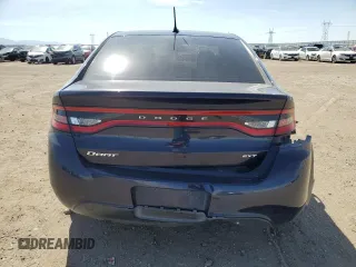 2015 Dodge Dart SXT with VIN 1C3CDFBB4FD309477, listed as a Copart auction lot 53156175 with 159,313 mi miles and Salvage Title. Bid and sale history available at carsss.com. Image 6.