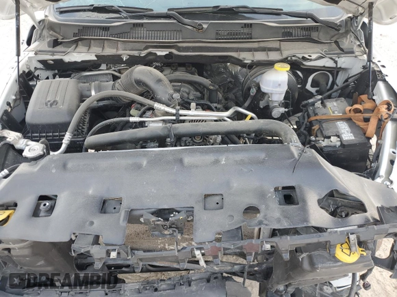 2023 Ram 1500 Express with VIN 1C6RR6FT0PS536292, listed as a Copart auction lot 49052305 with 25,487 mi miles and Salvage title. Bid and sale history available at DreamBid. Image 11.