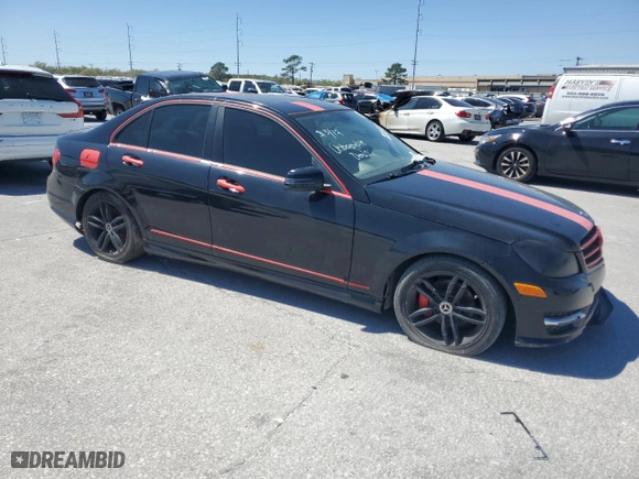 2013 Mercedes-Benz C-Class C 250 Sport with VIN WDDGF4HB3DA753330, listed as a Copart auction lot 49732815 with 0 mi miles and Clean Title. Bid and sale history available at carsss.com. Image 4.