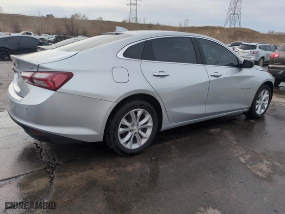 2020 Chevrolet Malibu LT with VIN 1G1ZD5ST4LF060423, listed as a Copart auction lot 49816285 with 82,278 mi miles and Salvage Title. Bid and sale history available at carsss.com. Image 3.