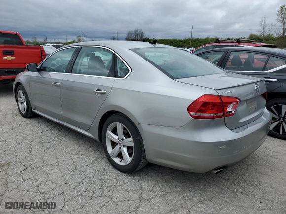 2013 Volkswagen Passat SE with VIN 1VWBP7A35DC044292, listed as a Copart auction lot 49357094 with 123,659 mi miles and Salvage Title. Bid and sale history available at carsss.com. Image 2.