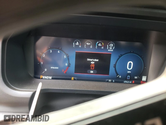 2024 Ford F-150 with VIN 1FTFW7LDXRFA74262, listed as a Copart auction lot 69665714 with 4,714 mi miles and Salvage title. Bid and sale history available at DreamBid. Image 9.